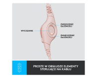 Logitech H390 różowy - 1110326 - zdjęcie 7